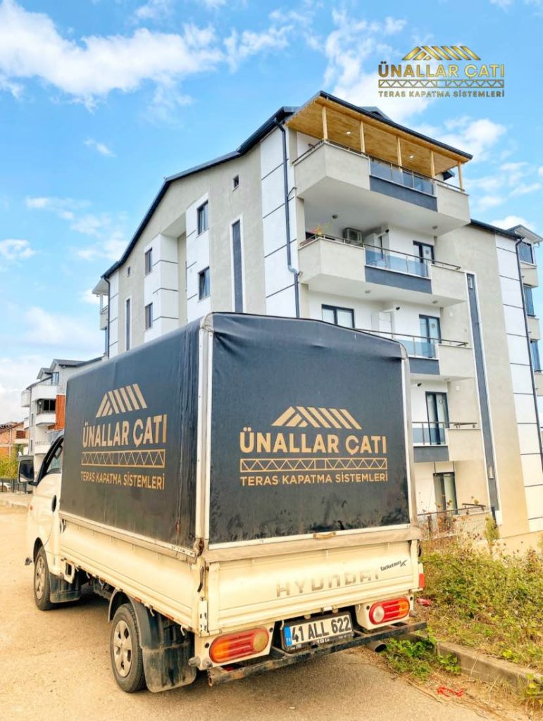 ahşap teras kapatma uygulaması